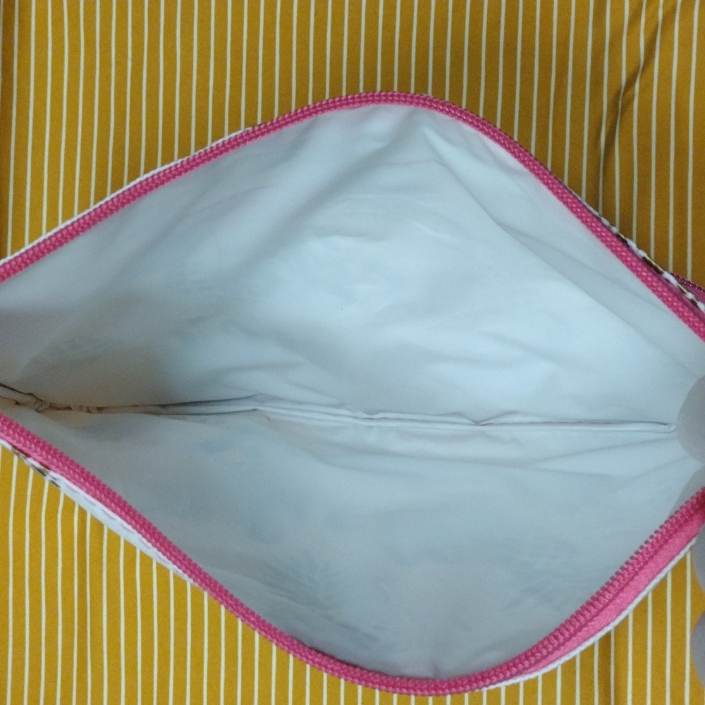 Hello Summer Beige Pineapple Multiple Purpose Bag… - image 6